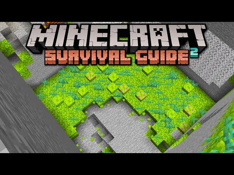 Mining a Mountain with Moss! ▫ Minecraft Survival Guide (1.18 Tutorial Lets Play) [S2 E66]
