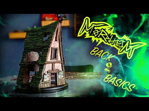 How to Build a Mordheim House Start to Finish - Diorama Terrain Tutorial - Mordheim DND Warhammer