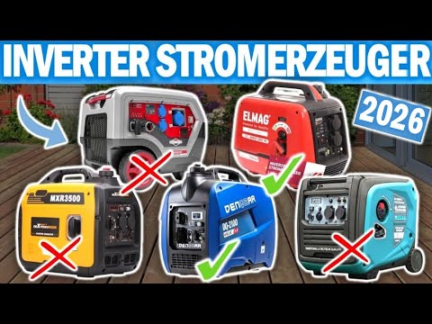 INVERTER STROMERZEUGER: Die 5 Besten Modelle 2026!