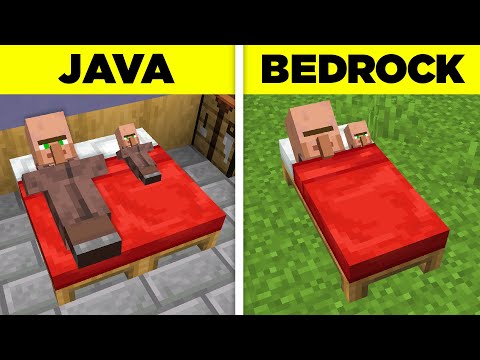 Testing 100 BEDROCK vs JAVA Myths in Minecraft