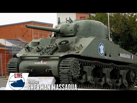 Live Inside A WW2 Knocked out SHERMAN Livestream - Normandy day 2.
