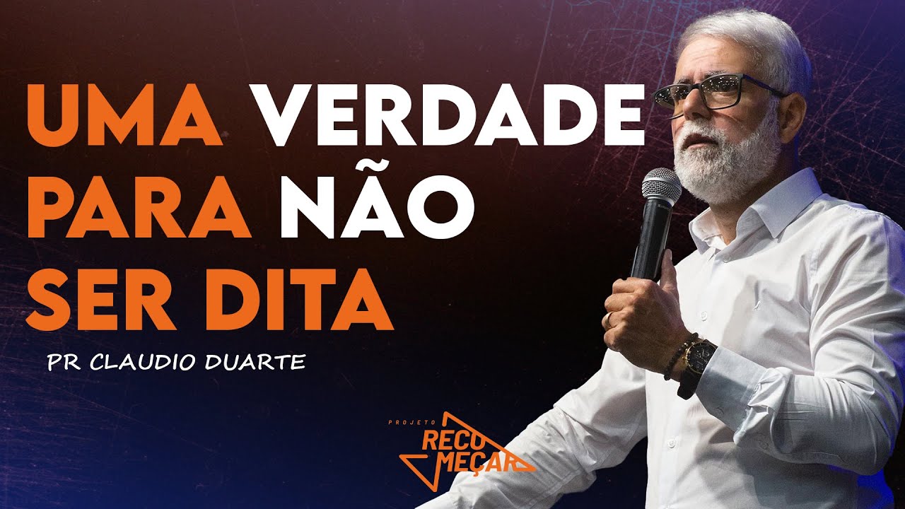 Claudio Duarte | UMA VERDADE PARA NÃO SER DITA