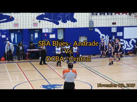 Game 1 - SBA Blues U11 Team Andrade vs. DCBA Central
