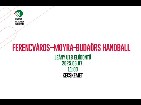 Ferencvárosi TC - Moyra-Budaörs Handball
