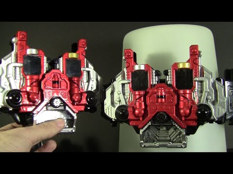 Comparing Japanese and Korean DX Kamen Rider W Toys