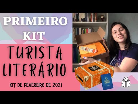 MEU PRIMEIRO KIT DO TURISTA LITERÁRIO - Unboxing