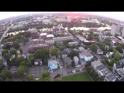 Summer Nights - Drone video over Cambrid