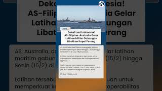 Dekat Laut Indonesia! Angkatan Laut & Udara AS Latihan Gabungan dengan Australia & Filipina