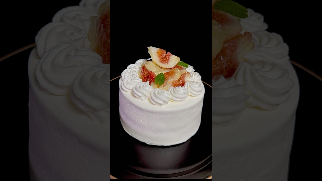 イチジクとカルダモンのショートケーキレシピ✨ Fig and Cardamom Shortcake Recipe✨