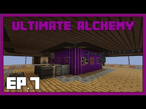 Ultimate Alchemy - EP7 - Yellorium Automation & Reactor - Modded Minecraft 1.12.2