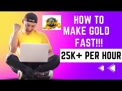 Make 25k gold fast in World of Warcraft