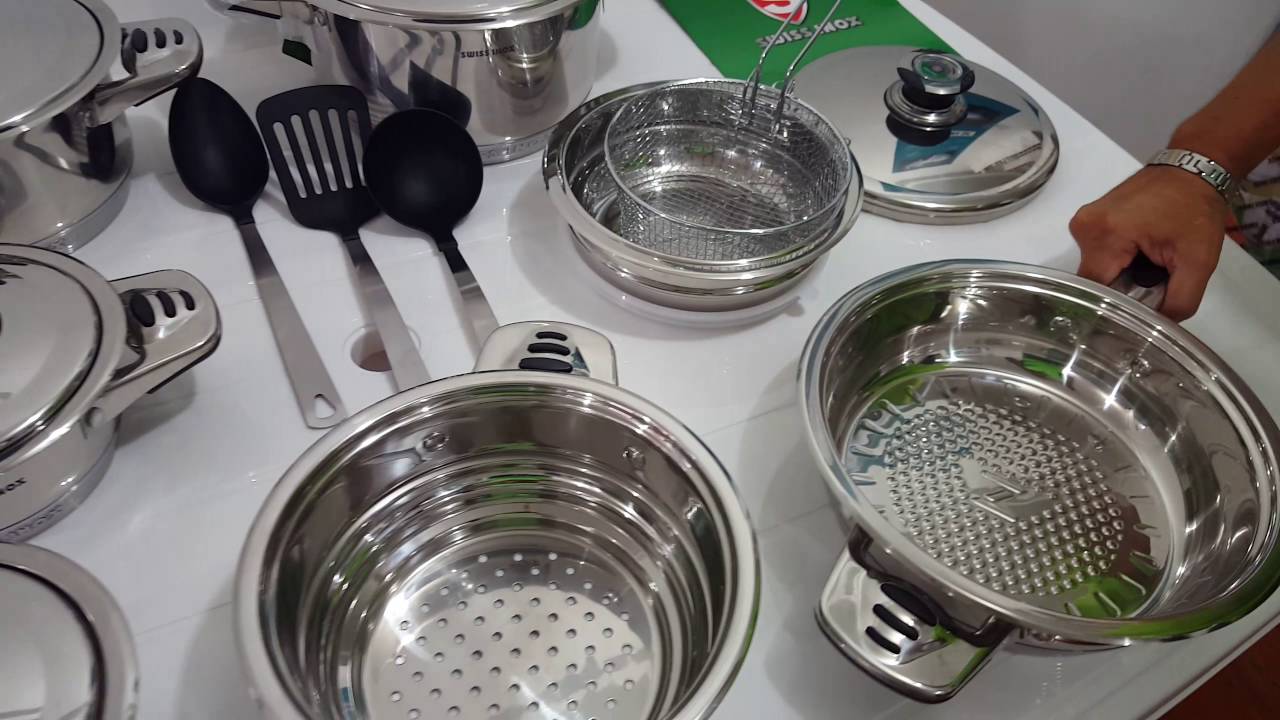 Ollas de acero quirúrgico 18/10