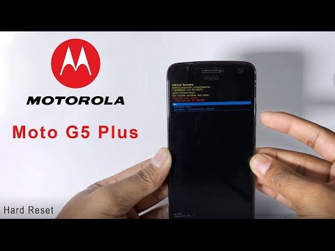 How to Hard Reset Motorola Moto G5 Plus