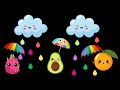Baby Bear Rain Season Sensory Gentle Calming Music Baby Sensory