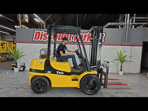 YALE GLP060VX 6,000lb LP (Propane) #393T - Forklift for Sale