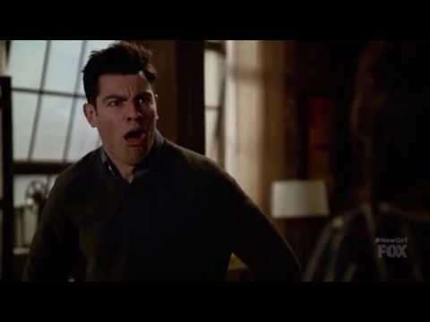 Schmidt finding out Jess made out with his Dad