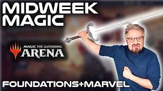 Was für ein wildes Format | MTG Arena Midweek Magic Grundstein + Marvel