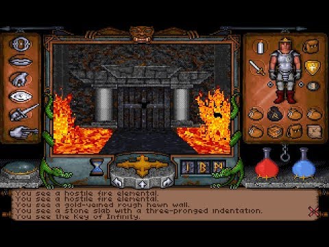 Ultima Underworld (PC/DOS) End Game, 1992, Origin Systems