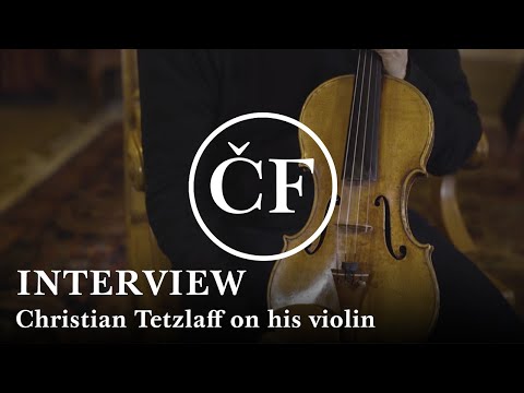 Christian Tetzlaff on his 2000 Greiner violin
