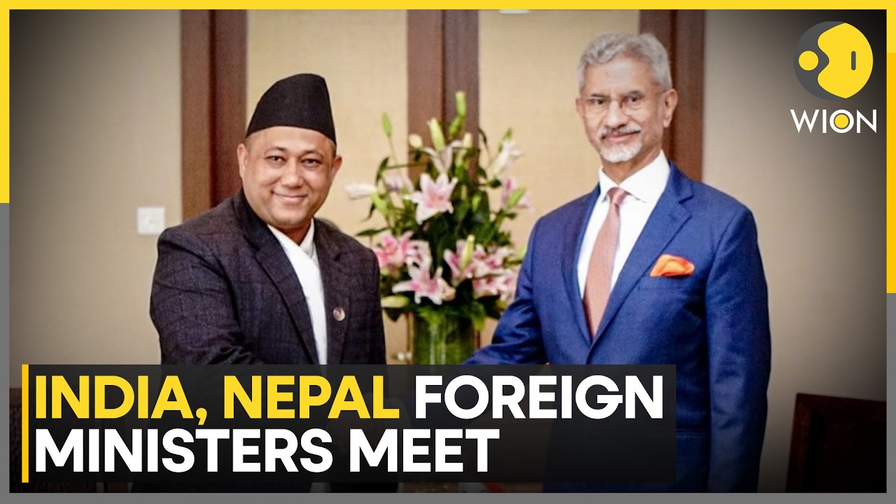 India, Nepal Discuss Cross-border Connectivity Amid Nepal Minister Visit | WION NEWS