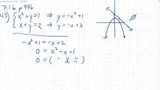 7.1 #43 Larson Precalculus with Limits