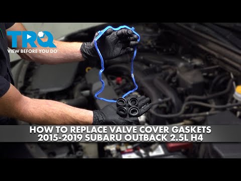 How to Replace Valve Cover Gaskets 2015-2019 Subaru Outback 2.5L H4