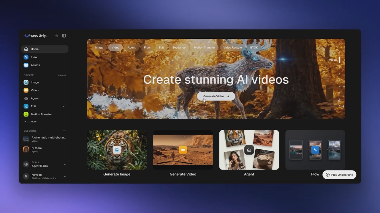Creativly.ai video preview
