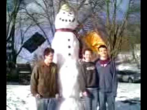 Rand0rk Production - Biggest Snowman in Ware, MA