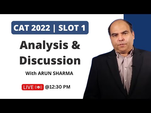CAT 2022- Slot 1- Analysis & Discussion