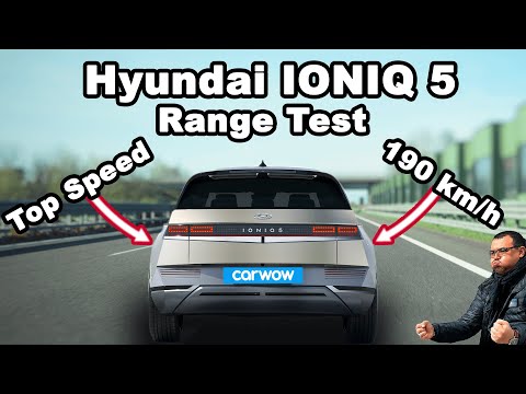 IONIQ 5 🔋 Wie schnell stirbt der Akku ?  Range Test - Top Speed 190 km/h ? - Autobahn - Reichweite