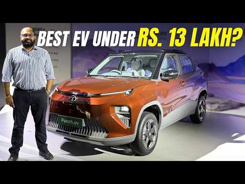 2026 Tata Punch EV Walkaround - Launched At ₹6.49 Lakhs! @MotorBeam