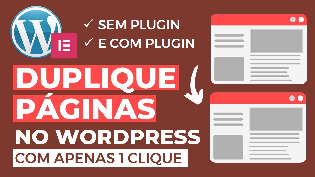 ✅ Como Duplicar Página no WordPress COM APENAS 1 CLIQUE | Lorena Rocha
