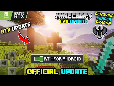 Finally RTX Update Is Coming For Minecraft Pe!!