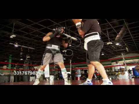 Winky Wright Sparring