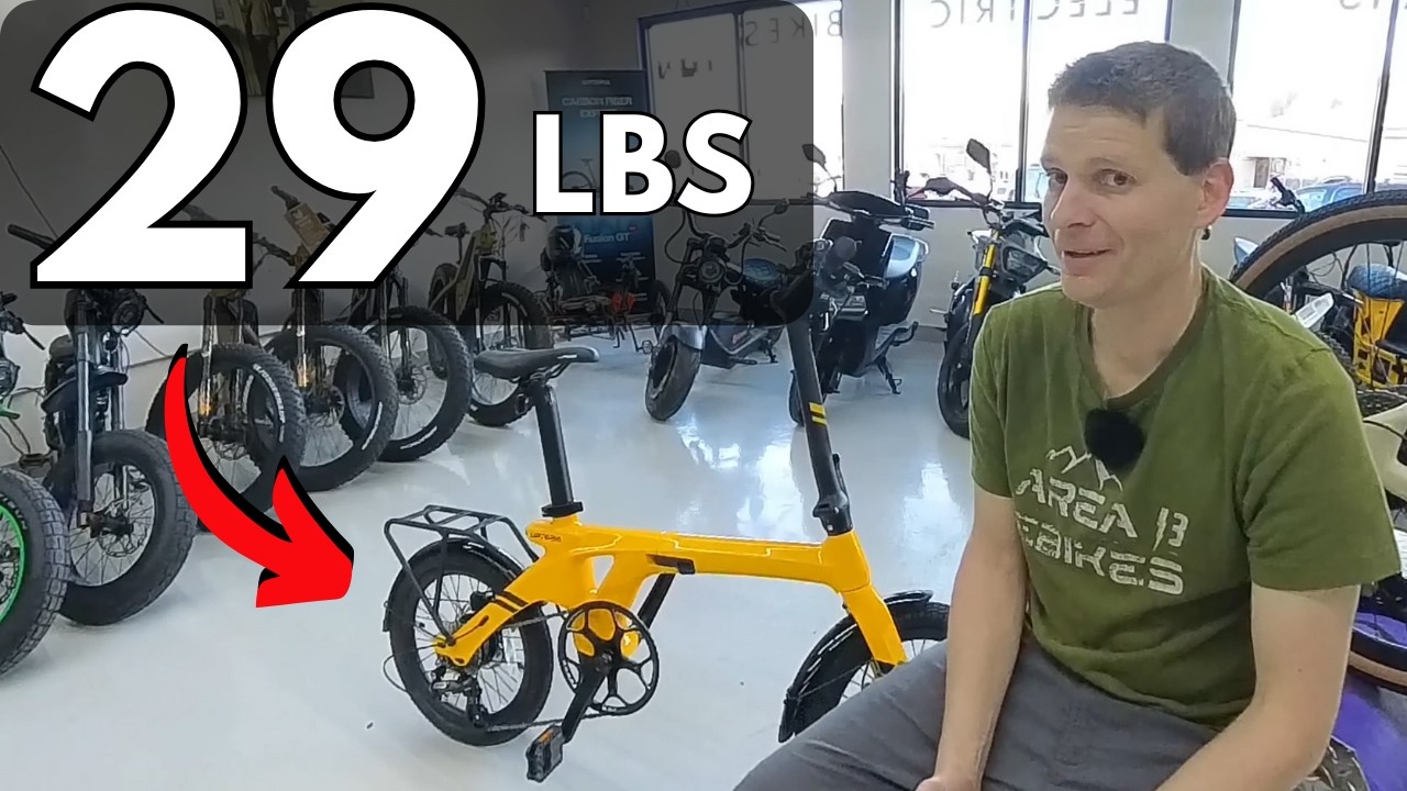 The BEST lightweight folding ebike?  Urtopia Carbon Fold 1