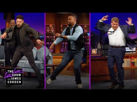 Break Dance Battle w/ Jon Bernthal & Cuba Gooding Jr.
