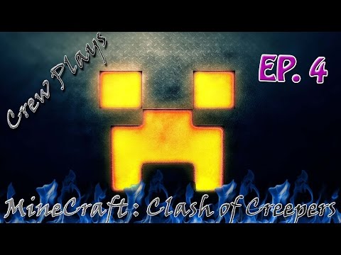 Let's Play: Minecraft - Clash Of Creepers Ep. 4 " Construction Begin! "