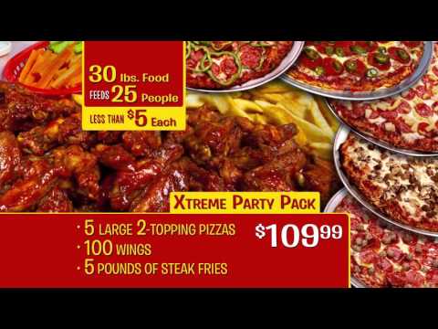 Pizza Plus Football Feed a Crowd New Flavors 30 HD