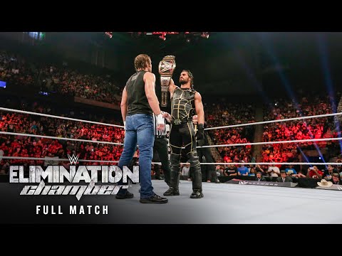 FULL MATCH: Rollins vs. Ambrose — WWE World Heavyweight Title Match: WWE Elimination Chamber 2015