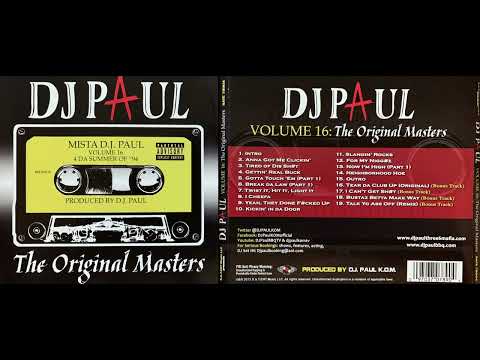 DJ Paul - Three 6 Mafia (8. I Cheefa - Volume 16 : The Original Masters CD 1994)(Gangsta Boo) 666