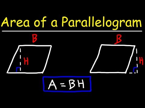 Area of a Parallelogram Video