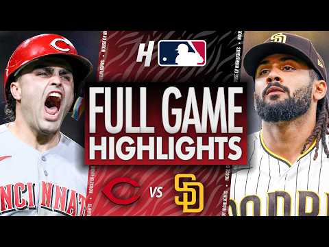 샌디에이고 VS 신시내티 3:5 MLB 하이라이트