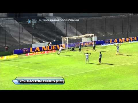 Gol de Turús e/c. Quilmes 1 Belgrano 0. Fecha 11. Torneo Final 2014. Fútbol Para Todos