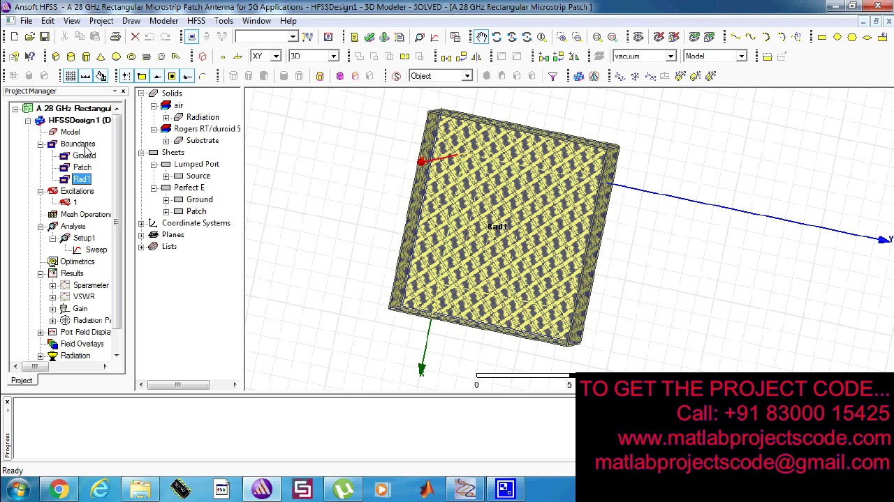 A 28 GHz Rectangular Microstrip Patch Antenna for 5G Applications