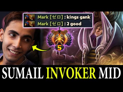 When TOP 5 OG.SumaiL PICK INVOKER MID | Dota 2 Pro Players Clips