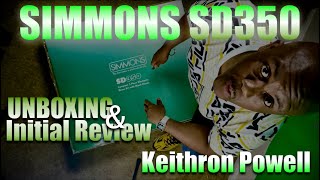 Video thumbnail for SIMMONS SD350 Unboxing and Initial Thoughts/Review by Keithron Powell