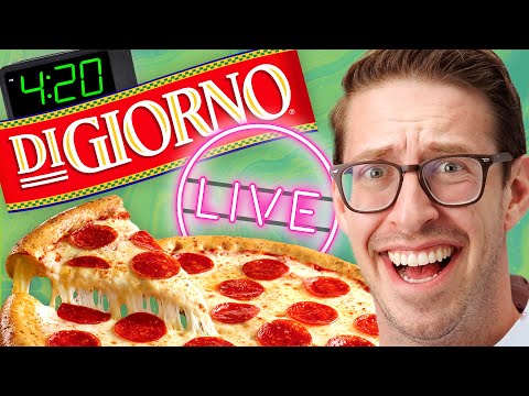 🔴Eat With Keith LIVE | A 4/20 Frozen Pizza Experience