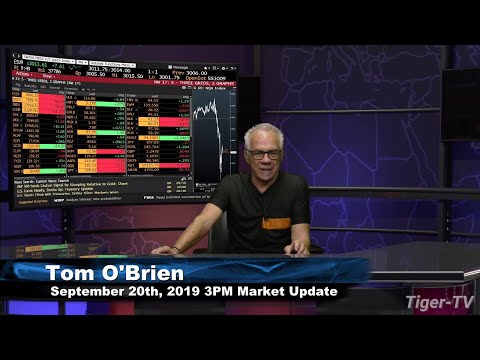 September 20th, 2019 - 3PM ET Market Update on TFNN