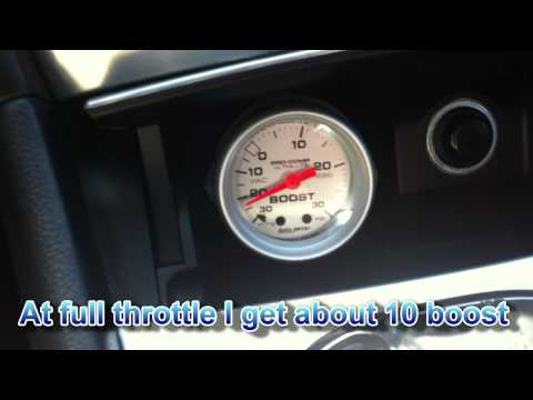 New ash-tray mounted Vacuum/Boost Gauge 2005 Mercedes C230