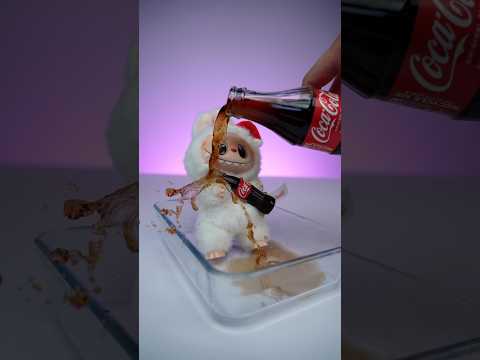 Labubu vs Crep Protect 🫣              💬 Comment your best GIF reaction #Labubu